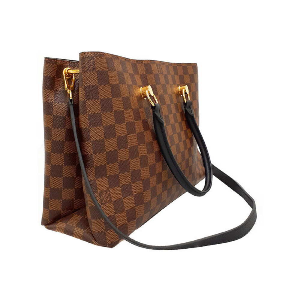 Louis Vuitton Ebene Damier LV Brown Riverside Bag